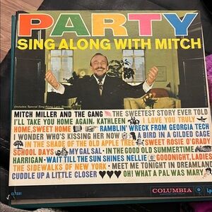 Columbia Party Sing Along with Mitch Vinyl